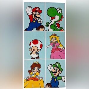 Mario & Peach Oversized Beach Towel for Kids- New